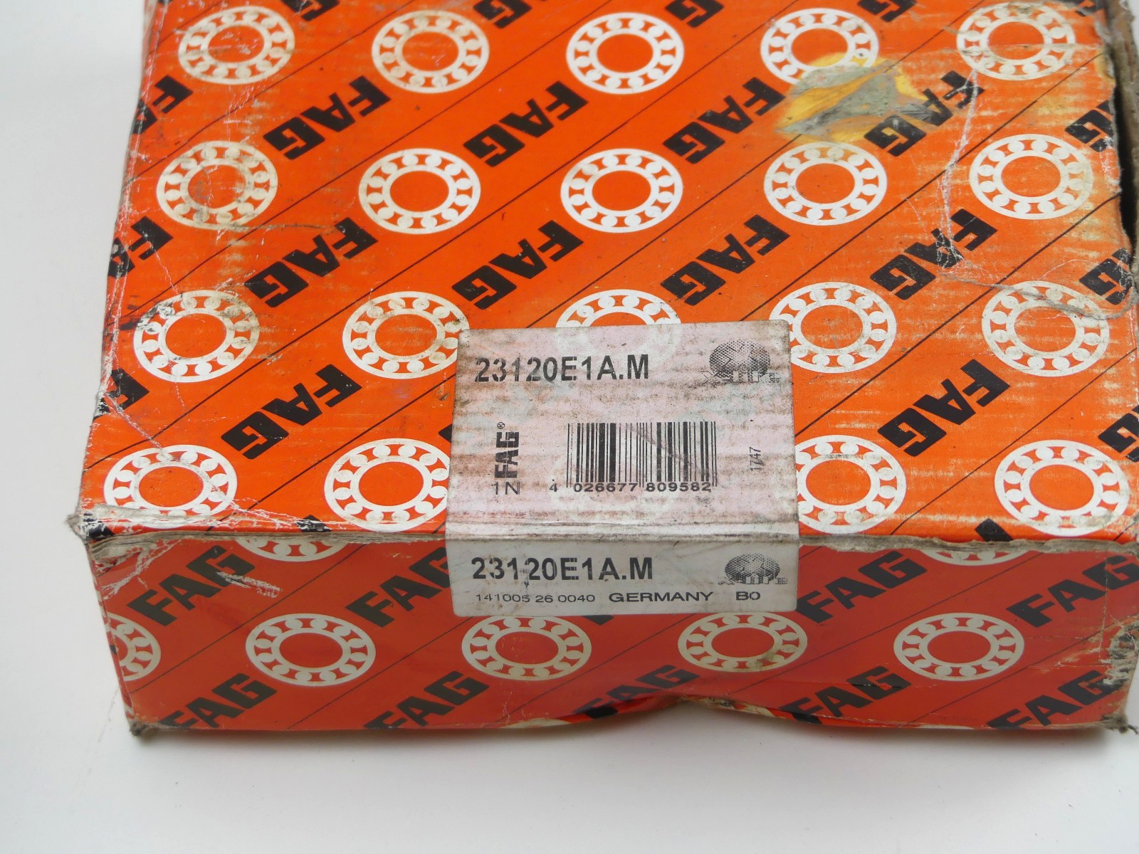 FAG 23120E1A.M  100 x 165 x 52 mm SPHERICAL ROLLER