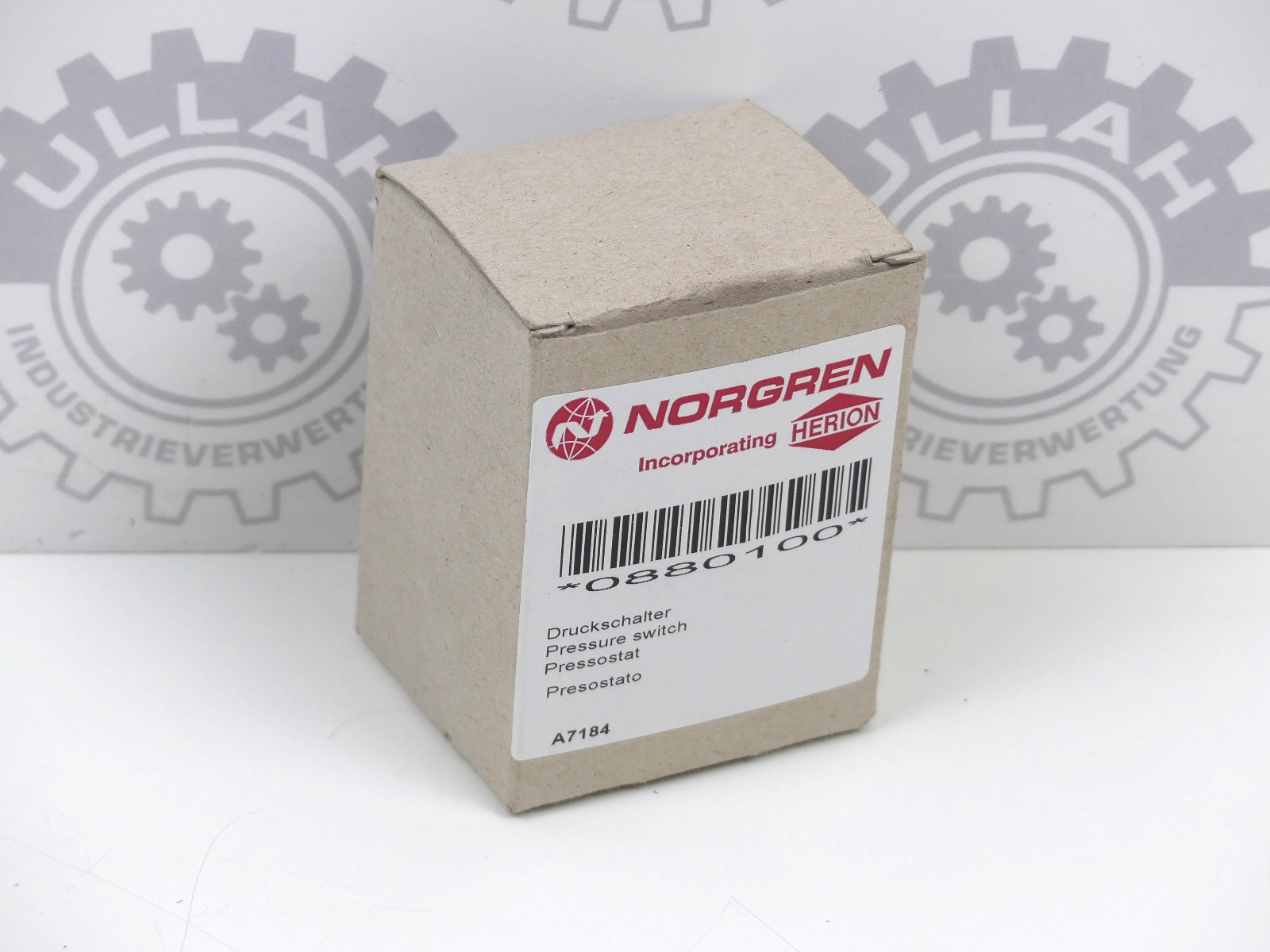 Norgren Druckschalter Typ 0880100
