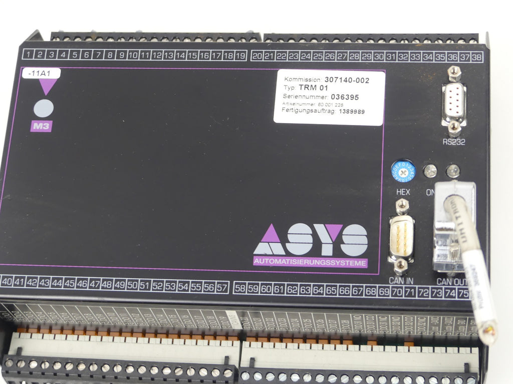 Elrest Control Module ASYS/CAN/M3/CPU167E/V1.51 10803036 60.001.228