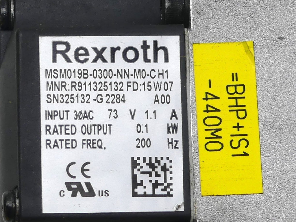 Rexroth MSM019B-0300-NN-M0-CH1